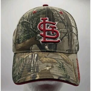 '47 Brand St Louis Cardinals Camouflage Strapback Cap Baseball Hat‎ MLB Camo 47